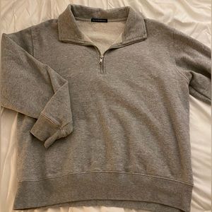 Brandy Melville, Size small, Grey half zip